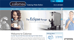 Desktop Screenshot of calomax.co.uk